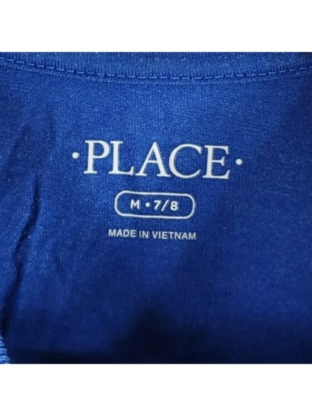 Children's Place Funny WiFi T Shirt Blue SZ 8 Medium Short Sleeves Crew Pullover